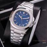 Knockoff Patek Philippe Nautilus 40mm Watches Blue Face Stainless Steel